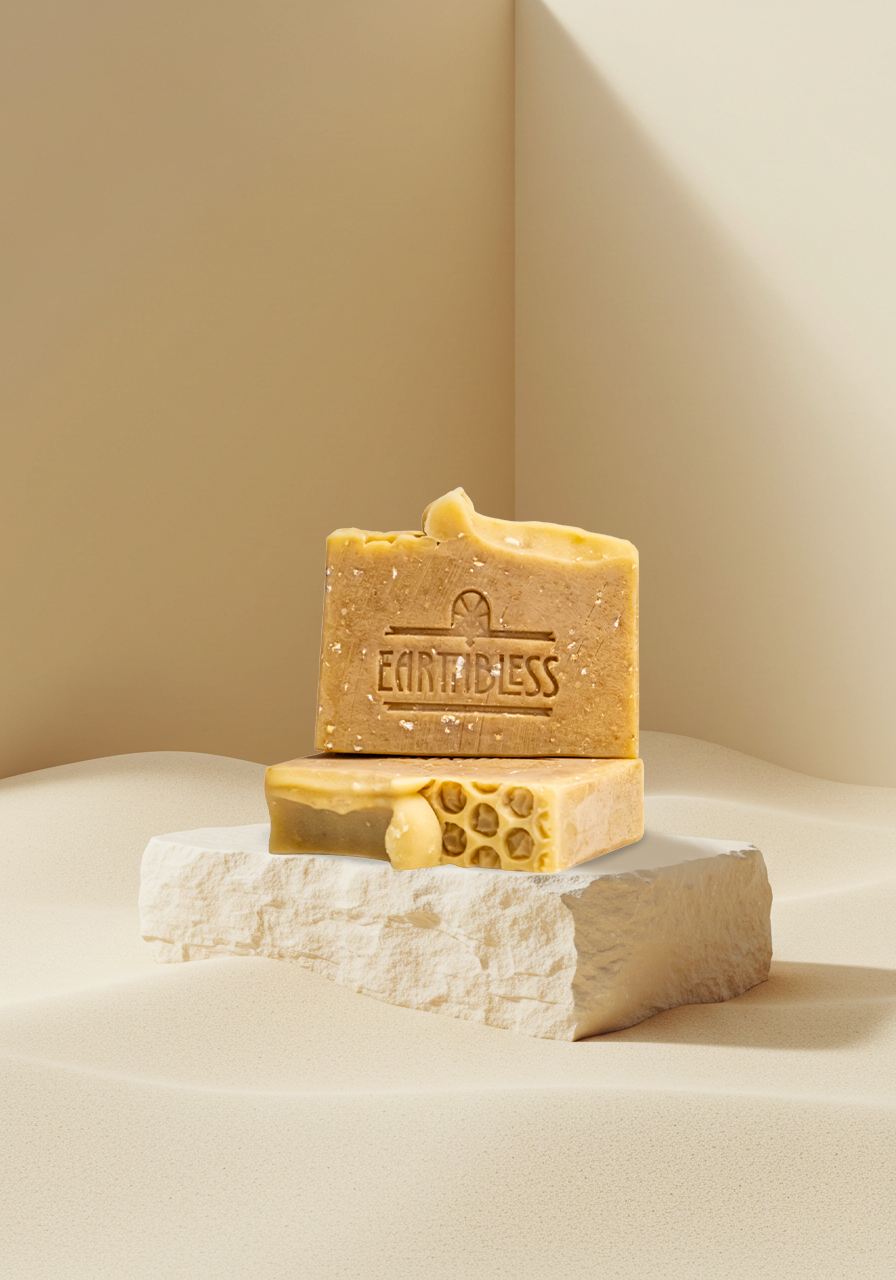 Golden Grain Honey & Oat Goat Milk Soap | 4.2 oz (120g)