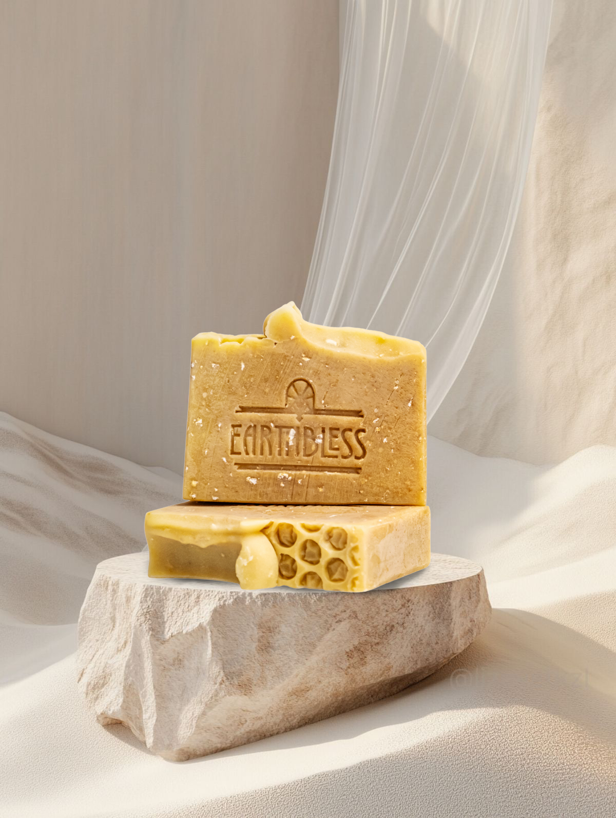 Golden Grain Honey & Oat Goat Milk Soap | 4.2 oz (120g)