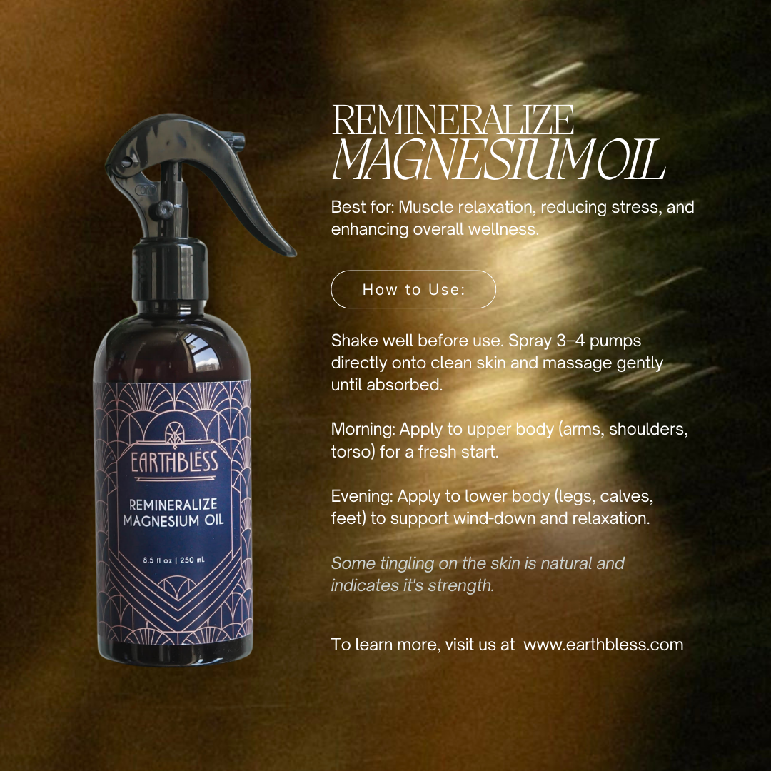 Remineralize Magnesium Oil | 8.5 fl oz (250 mL)